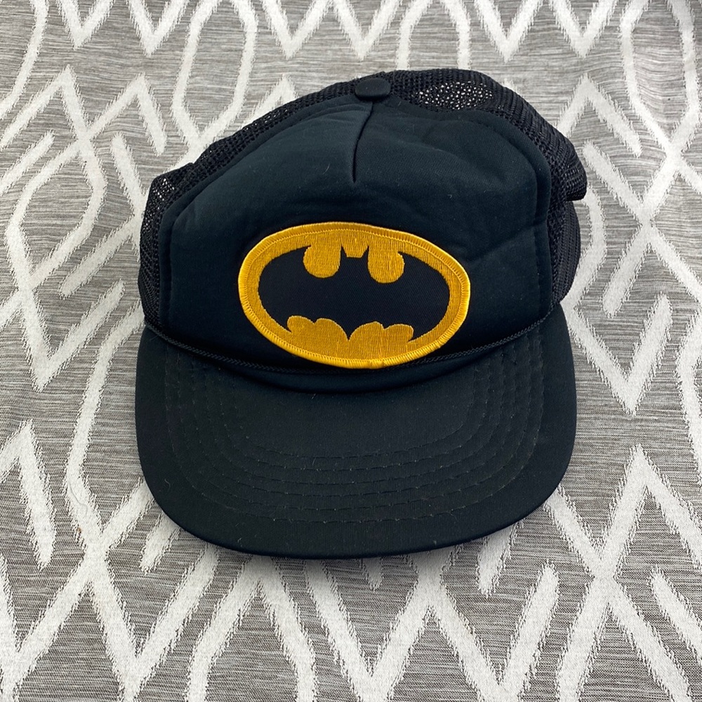 Batman Baseball Cap with Mesh Back & Fully Adjustable